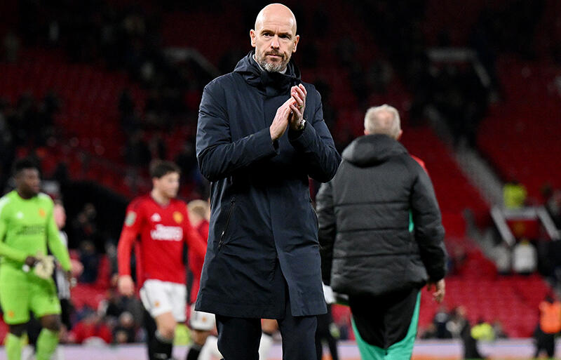 苦しい時期を過ごすマンチェスター・ユナイテッドのエリク・テン・ハグ監督