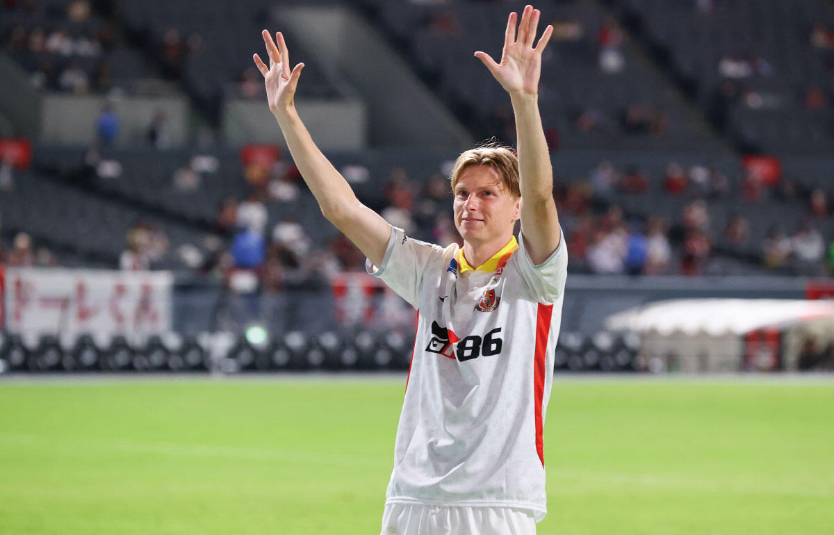 名古屋グランパスで活躍中のキャスパー・ユンカー