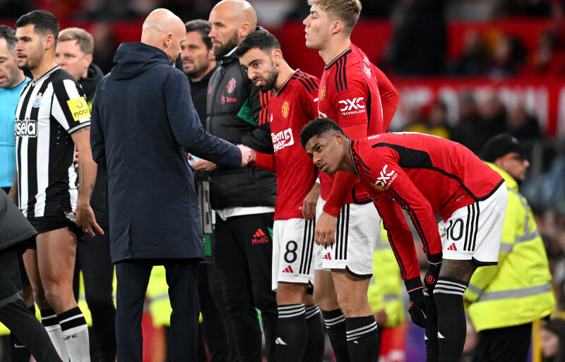 シティ戦後にナイトクラブで姿がキャッチされたラッシュフォード。指揮官に謝罪したようだ。