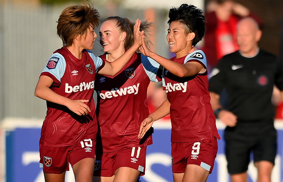 10月の月間最優秀選手に選ばれた植木理子