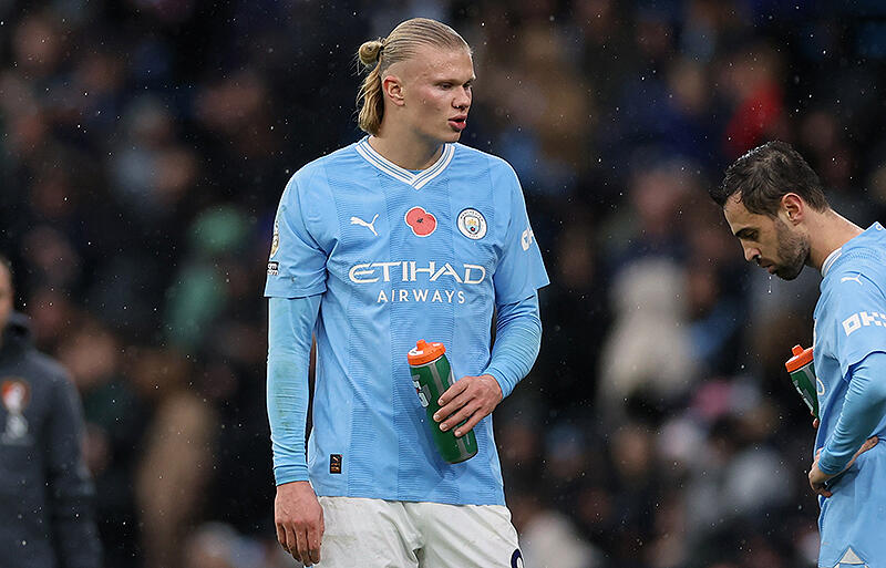 ハーランドは大事に至らず