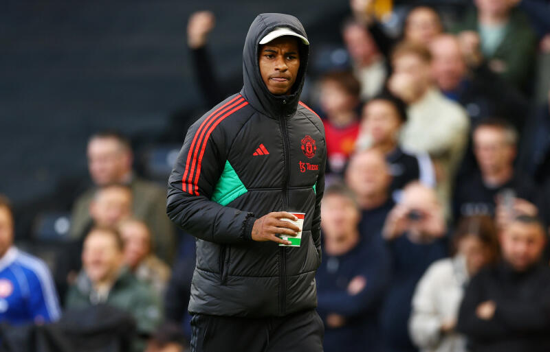 ラッシュフォードはフルアム戦の遠征メンバーに入ったが、ケガを理由に欠場。