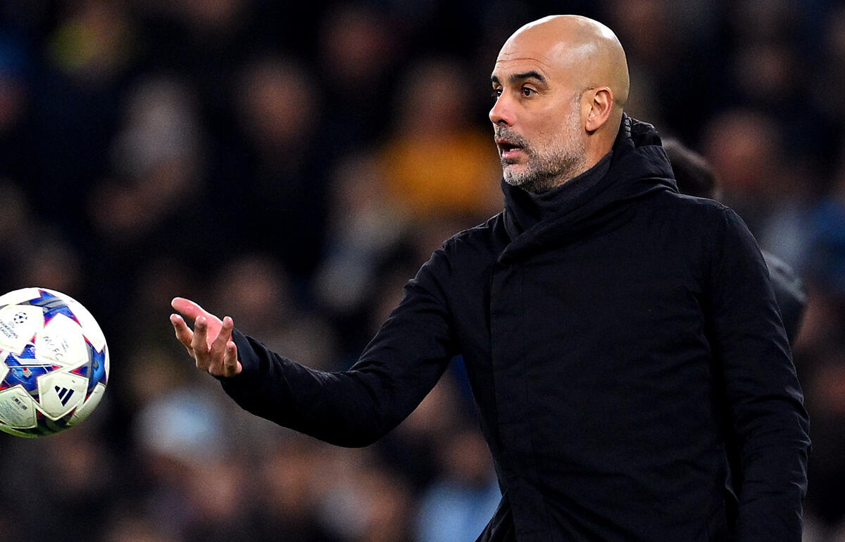 11シーズン連続でのベスト16入りを喜ぶグアルディオラ監督