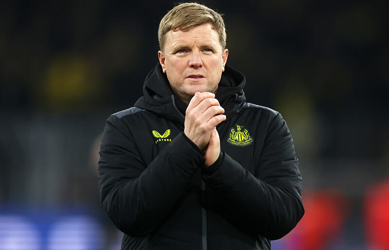 CL連敗を嘆くニューカッスルのエディ・ハウ監督