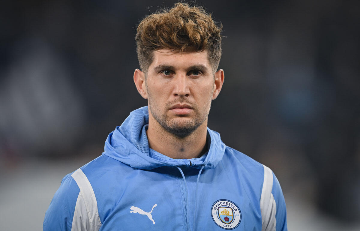 負傷交代したシティのDFジョン・ストーンズ