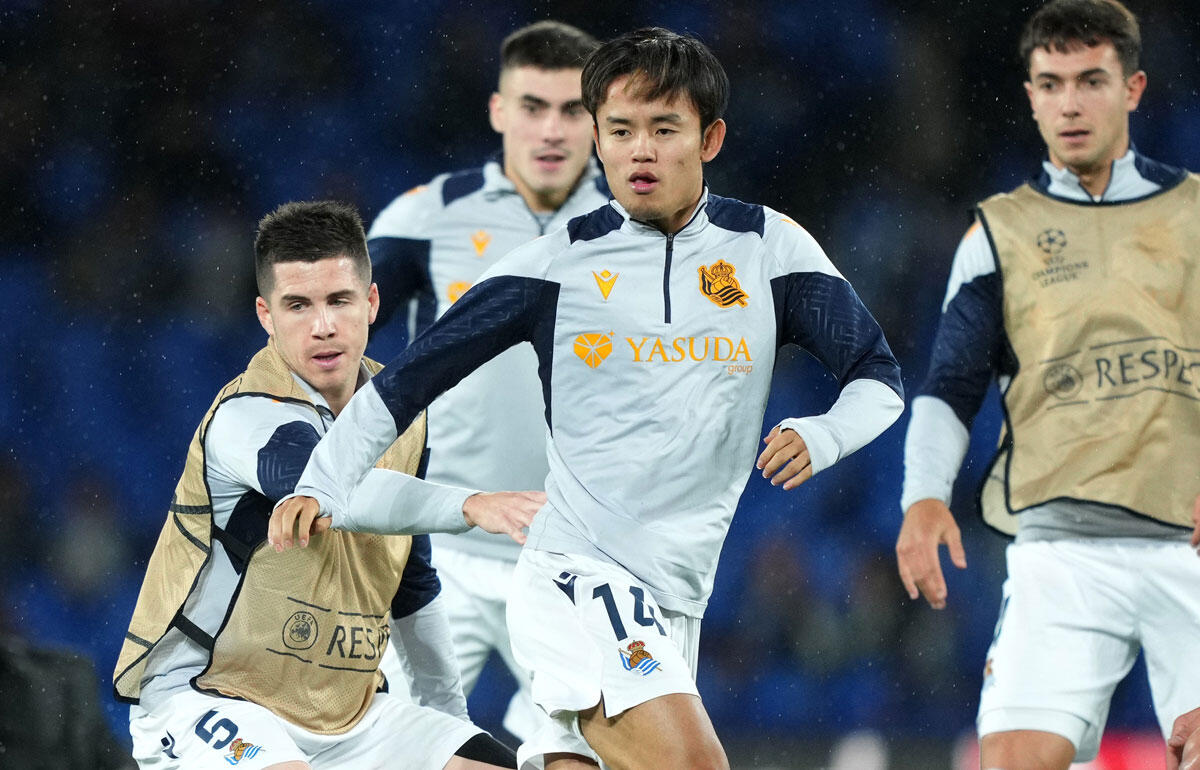 2ゴールの起点となり勝利に貢献した久保建英