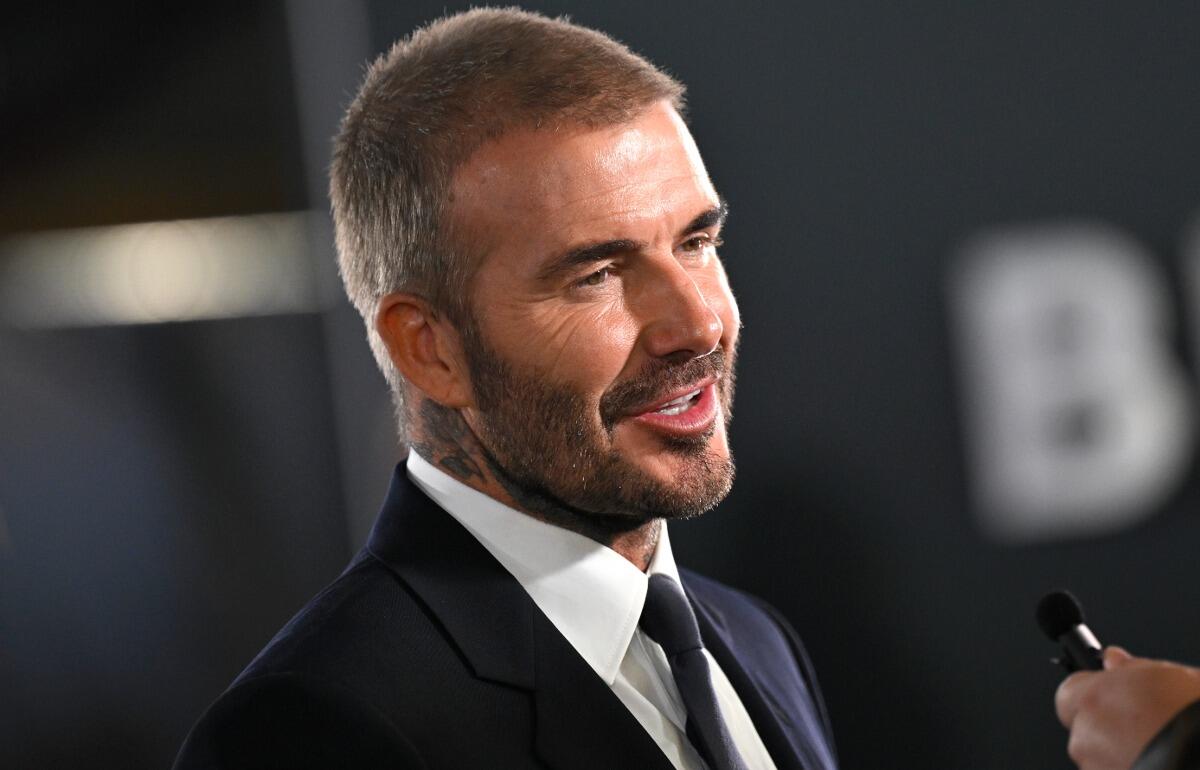 インテル・マイアミの共同オーナーを務めるデイビッド・ベッカム氏