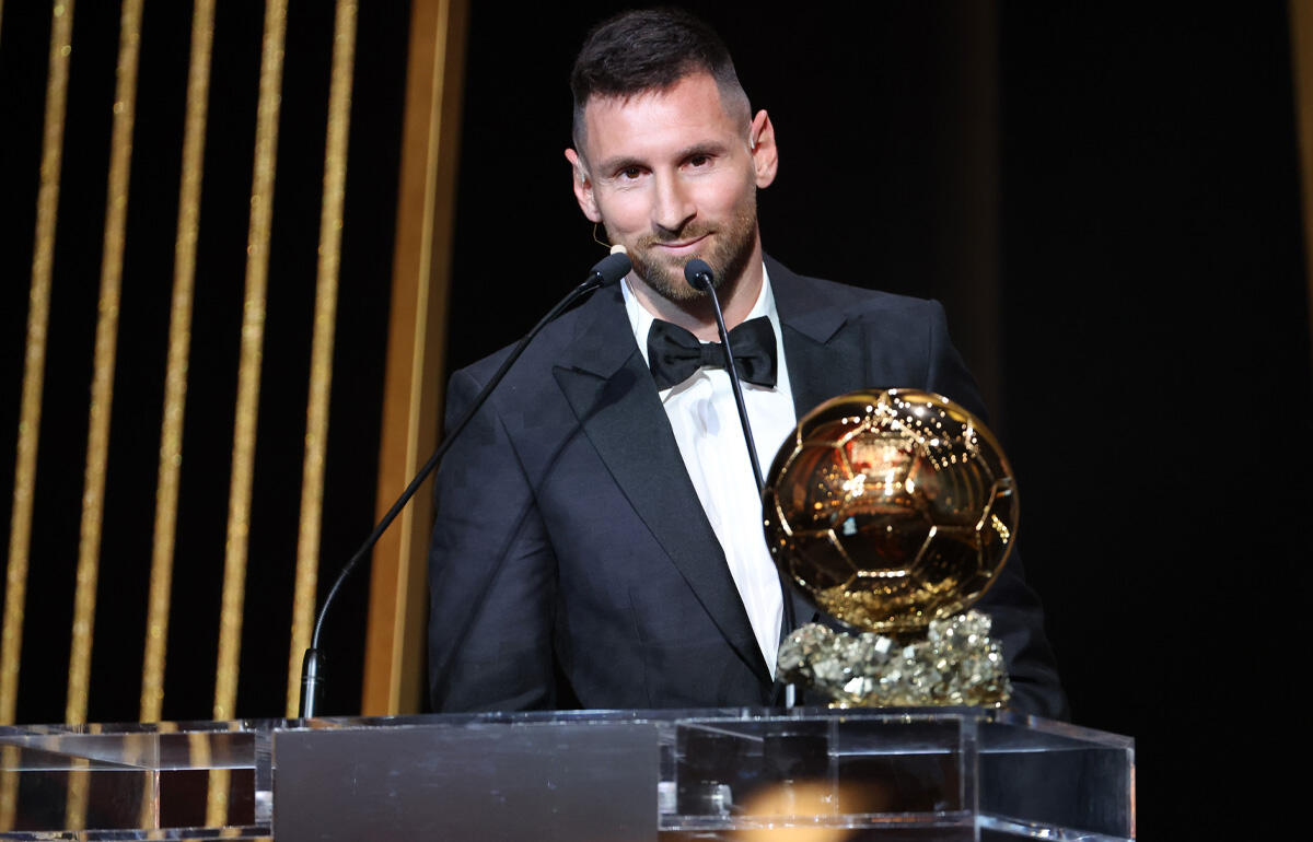 史上最多8度目のバロンドールも受賞したリオネル・メッシ