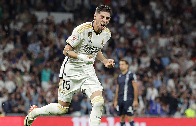 マドリーの中盤を支えるバルベルデが新契約にサイン