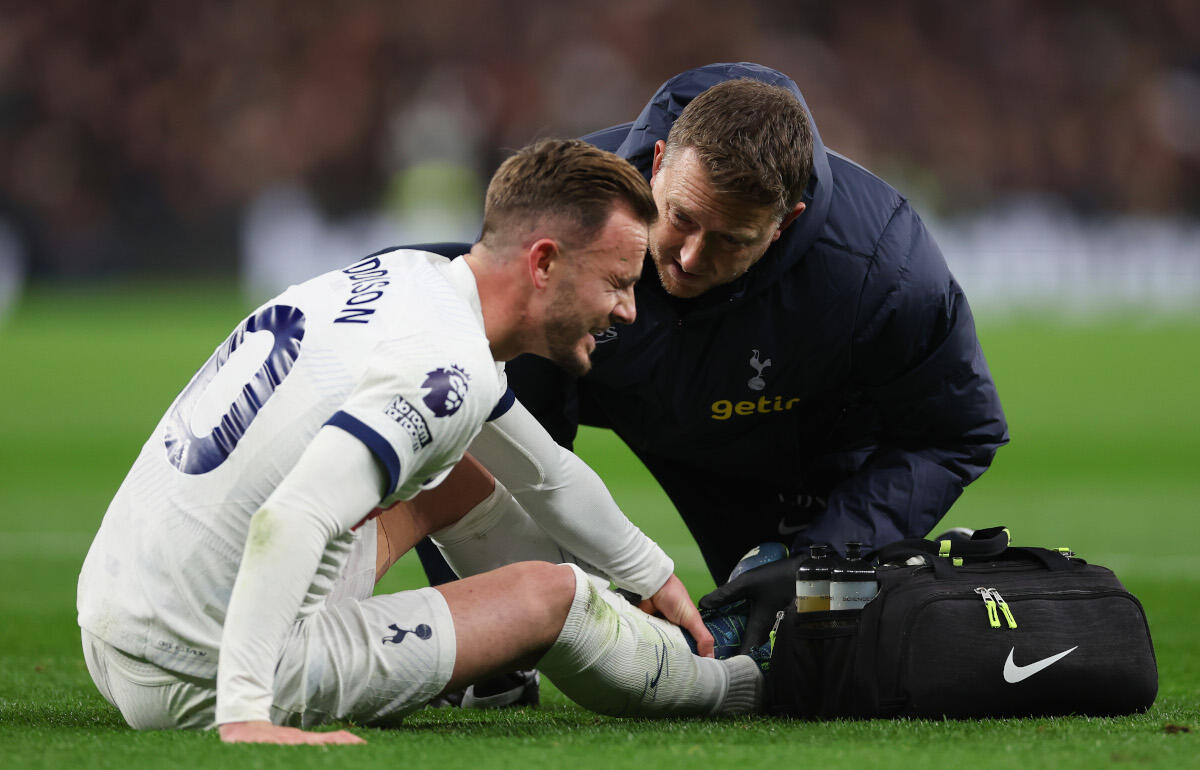 チェルシー戦で負傷交代していたマディソン