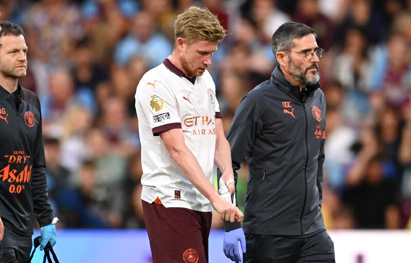 復帰待たれるデ・ブライネにグアルディオラが言及。