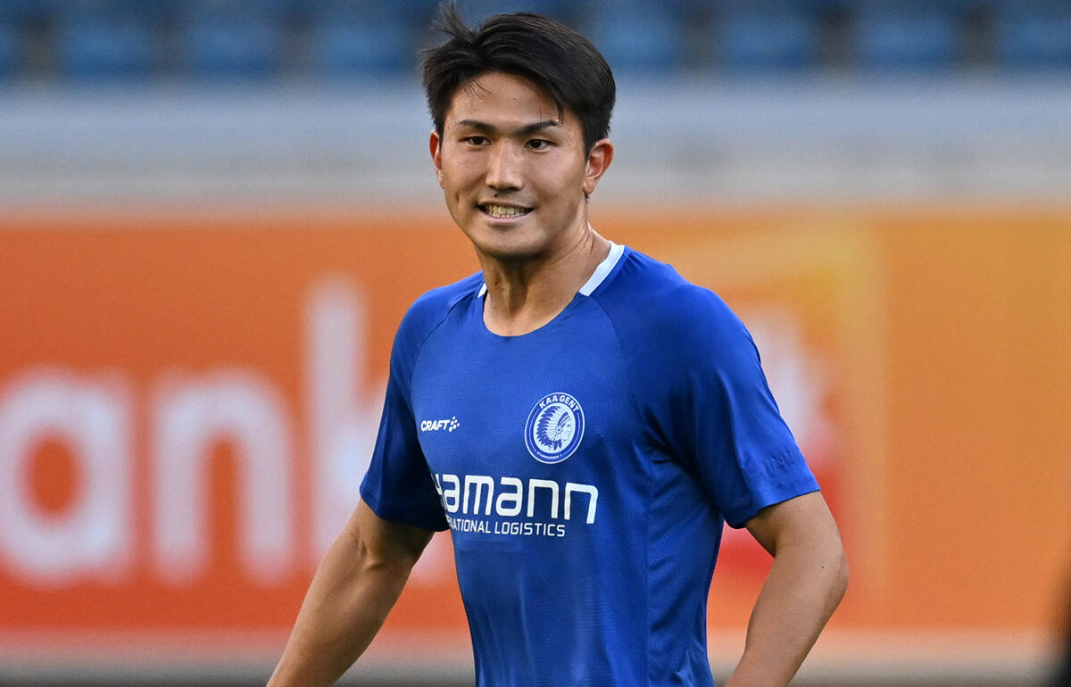 ヘントで活躍する渡辺剛