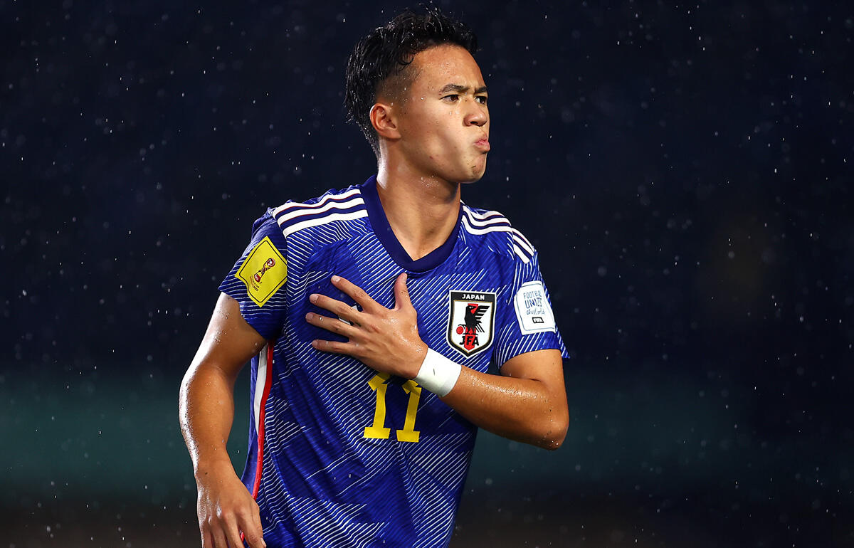 決勝ゴールを記録した高岡伶颯