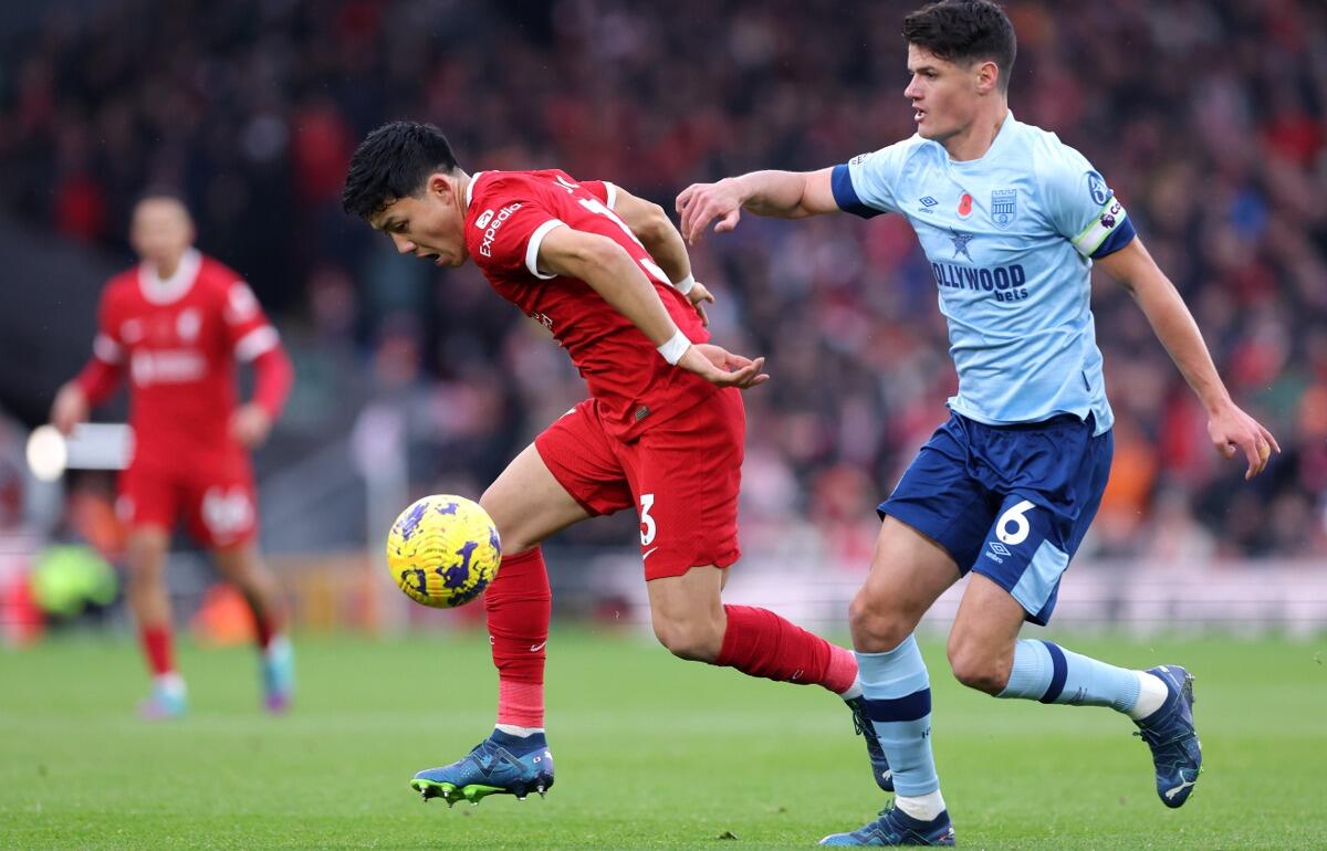 プレミアリーグで初めてフル出場した遠藤航