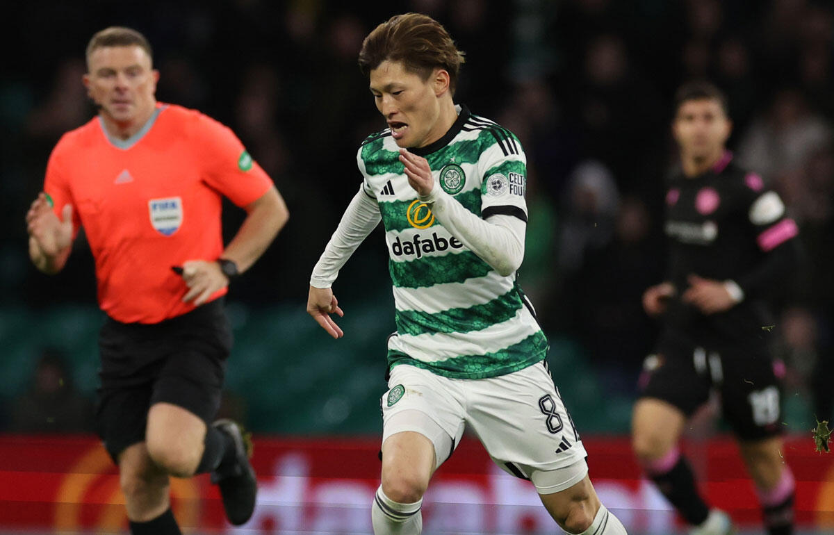 古橋亨梧は12日のアバディーン戦で頭部を強打していた