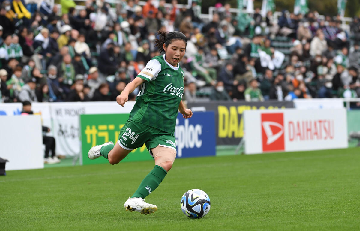 開幕戦勝利に貢献した東京NBのDF柏村菜那