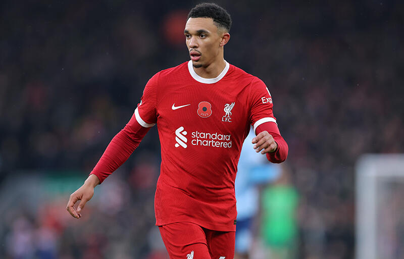 昨季途中から新たな役割を担うDFトレント・アレクサンダー＝アーノルド