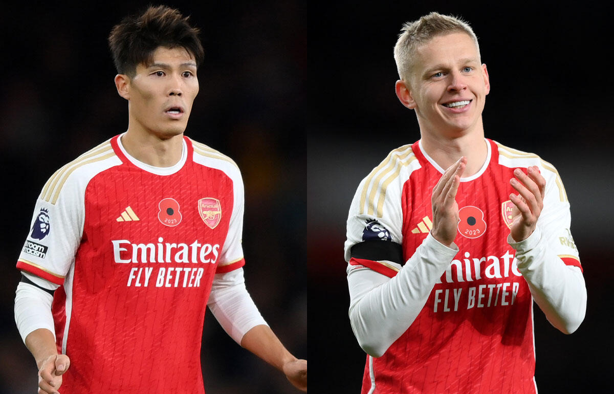 左サイドバックのポジションを争う冨安健洋とジンチェンコ