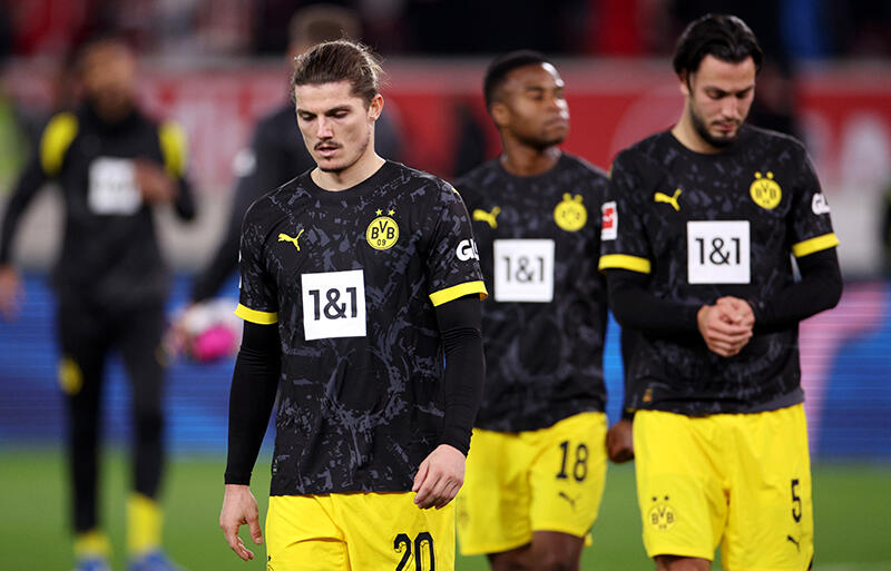 シュツットガルト戦で敗れリーグ連敗となったドルトムント