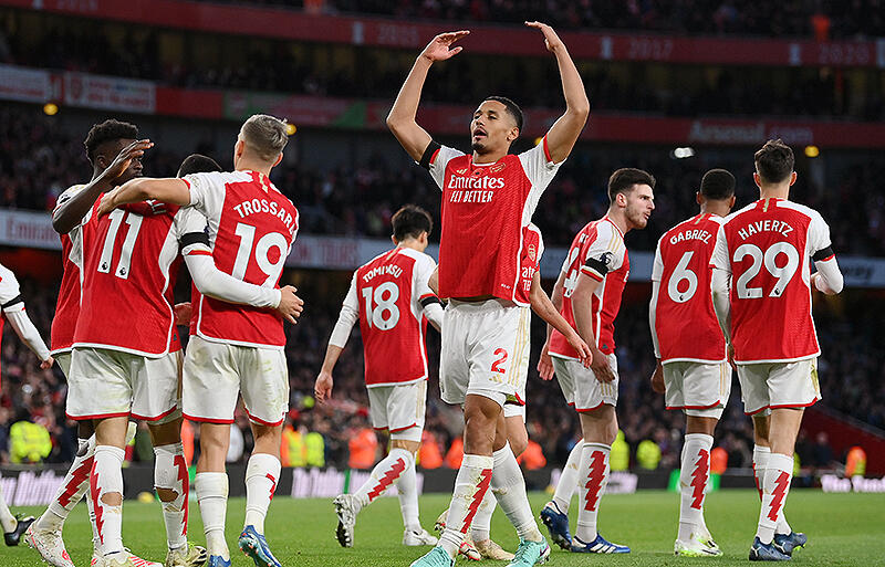 プレミアリーグ優勝を目指すアーセナル