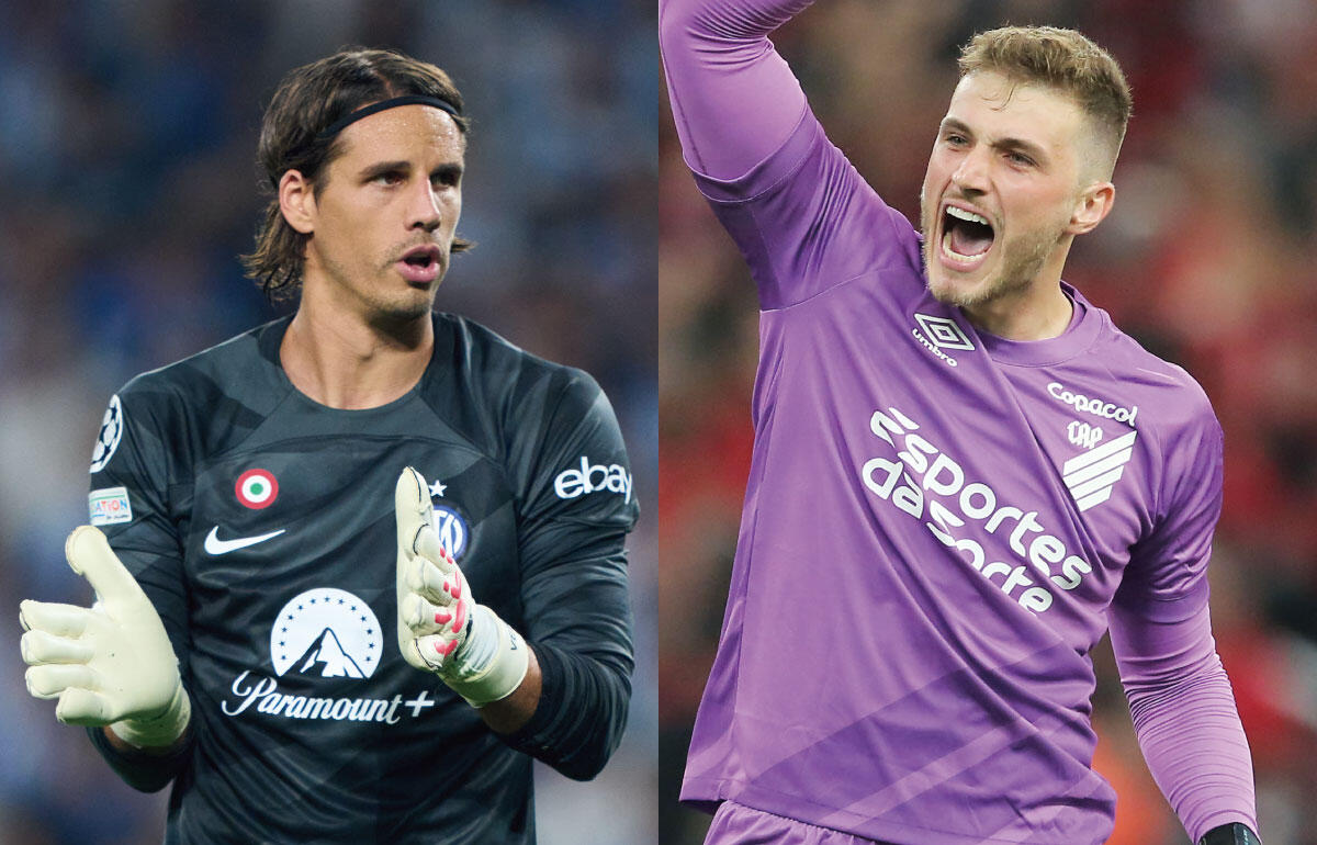 ヤン・ゾマー(左) ベント(右)