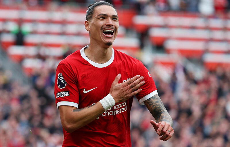 リバプールで活躍するFWダルウィン・ヌニェス