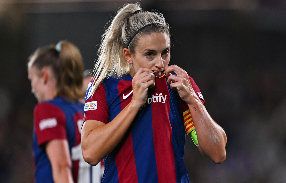 先制点含む2得点のプテジャス。2021年、2022年に女子バロンドールを受賞