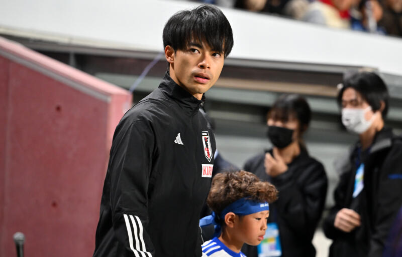 日本代表から離脱の三笘薫、森保一監督がその経緯を明らかに。