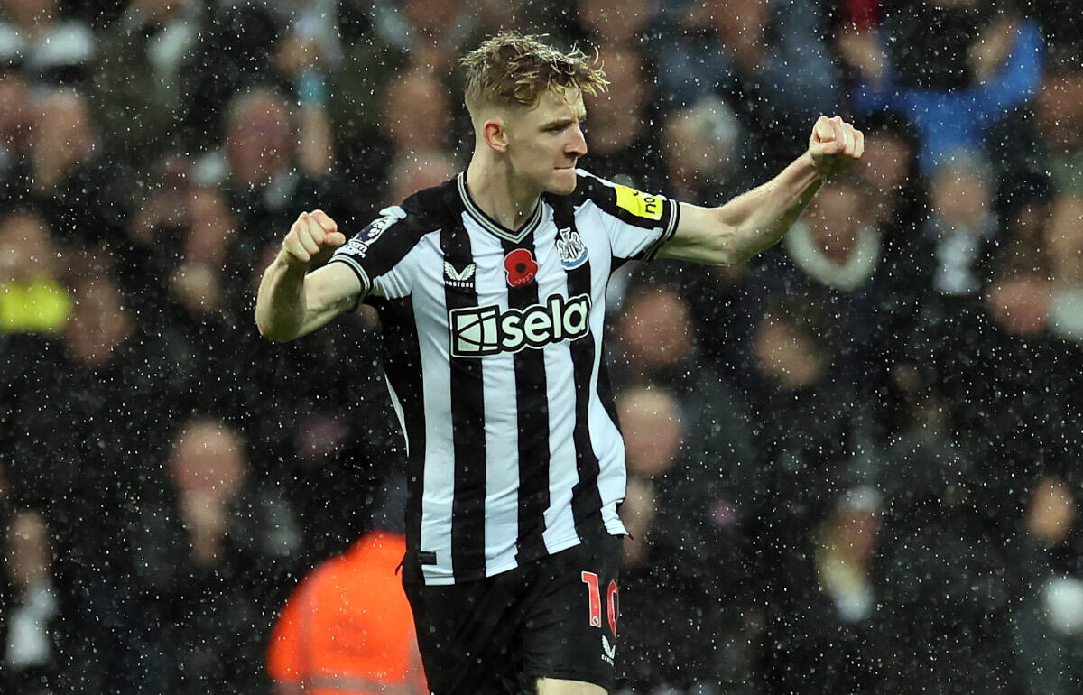 ニューカッスルで活躍しているゴードン