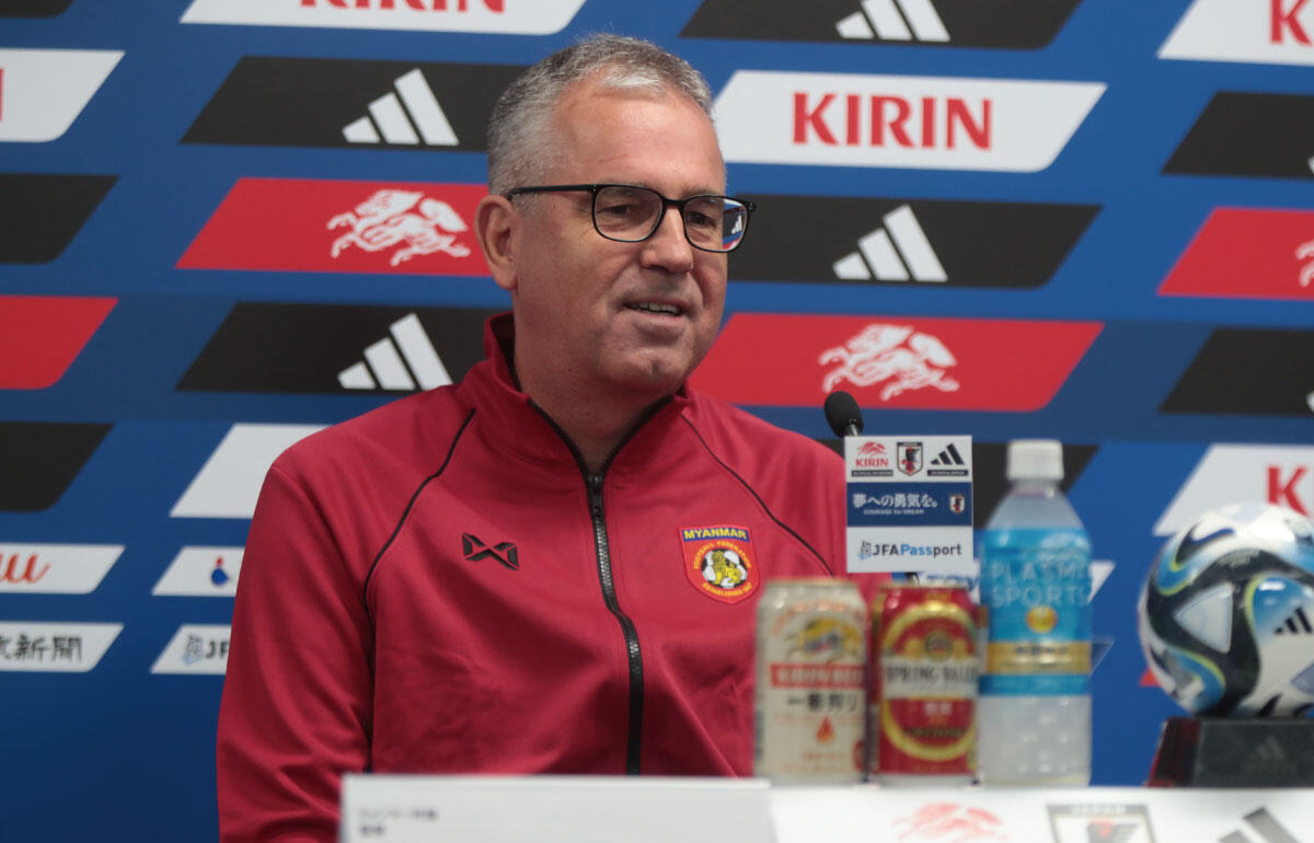 完敗認めるミャンマーのファイヒテンバイナー監督