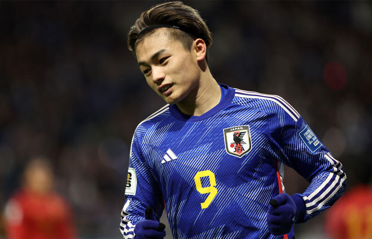 ハットトリックの活躍を見せた上田綺世