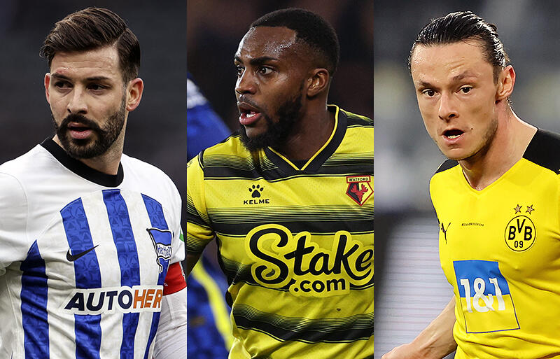 ナポリの関心伝えられるプラッテンハールト(左)、ローズ(中央)、シュルツ(右)