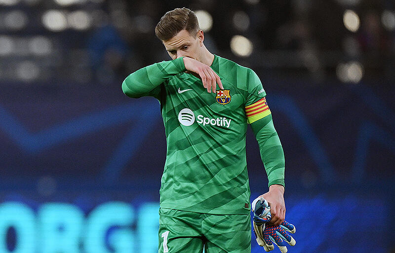 代表離脱が決まったテア・シュテーゲン