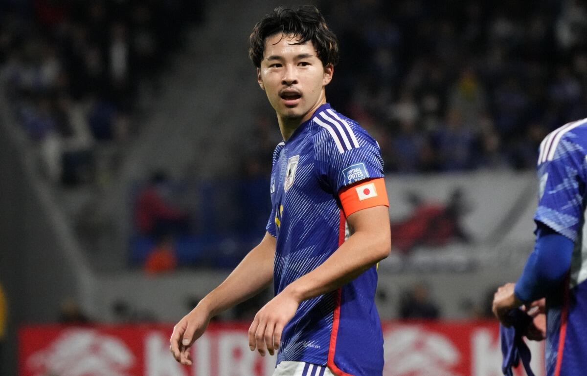 日本代表DF中山雄太