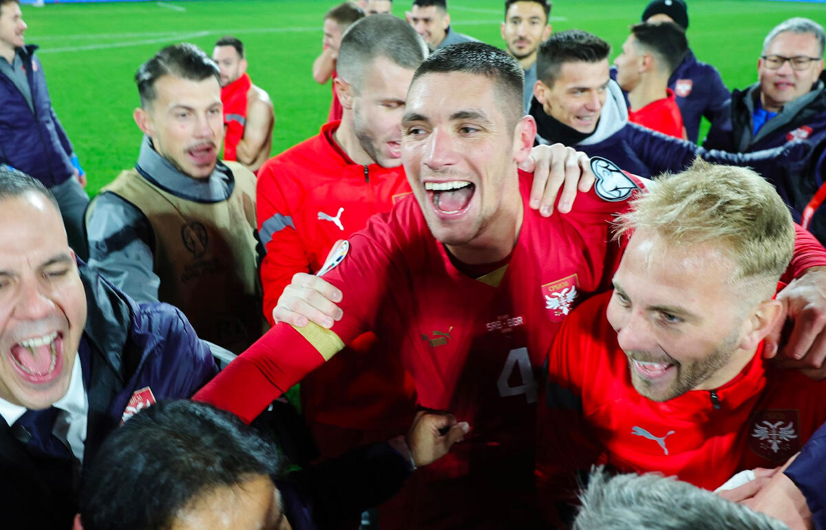 24年ぶりのユーロ出場となるセルビア代表