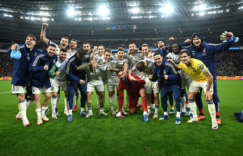 ユーロ本大会出場を決めたイタリア代表