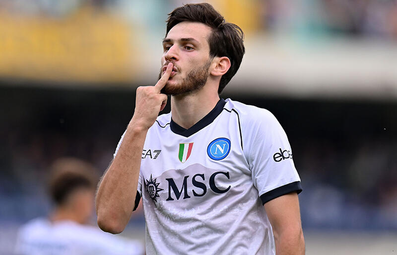 ナポリとの契約延長が噂されるFWクヴィチャ・クワラツヘリア