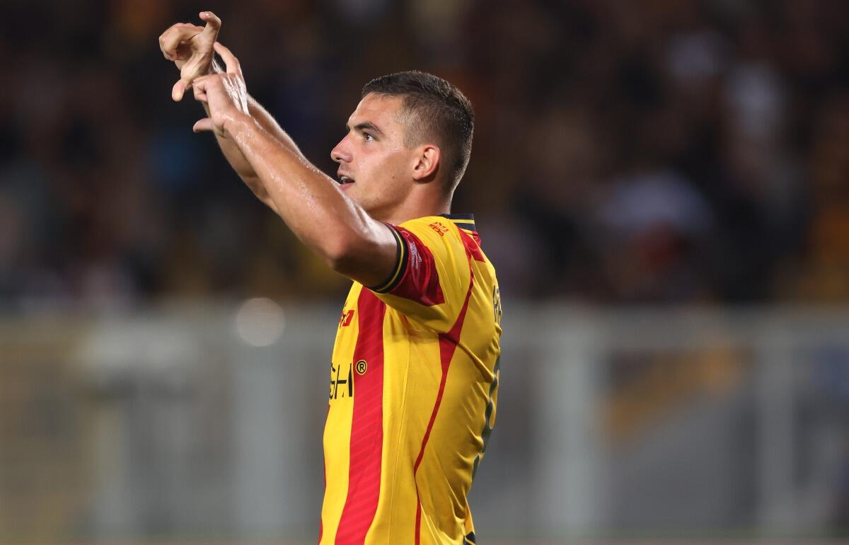 レッチェのモンテネグロ代表FWニコラ・クルストビッチ