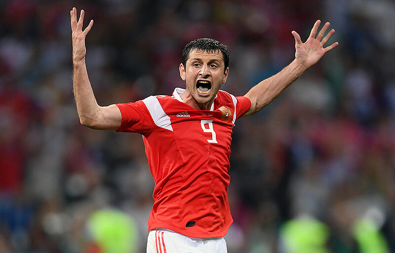 現役引退を発表したジャゴエフ