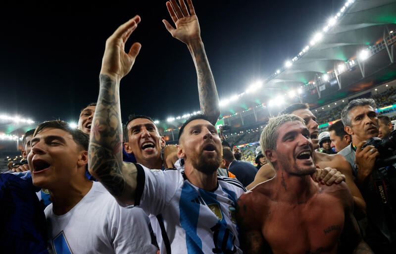 W杯南米予選の第6節終了。首位アルゼンチンはブラジルを下す。