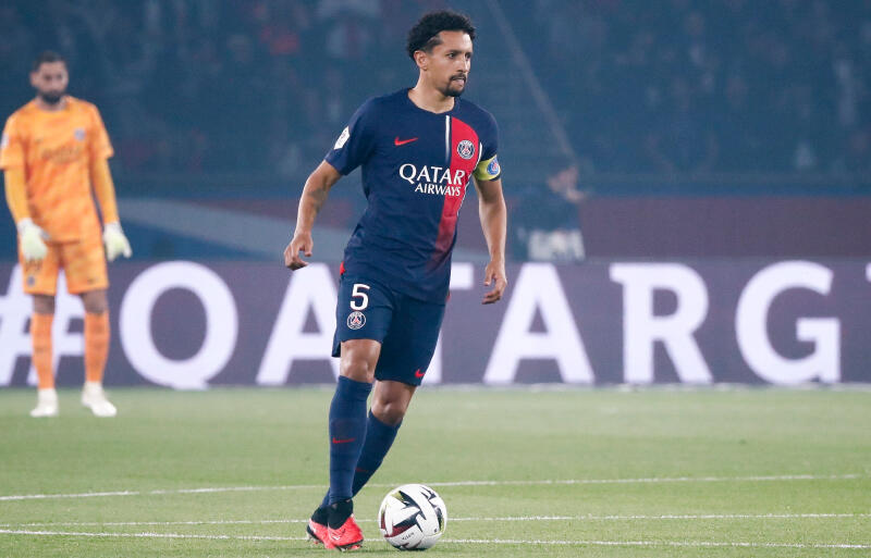 PSG主将マルキーニョスが再開初戦を欠場。