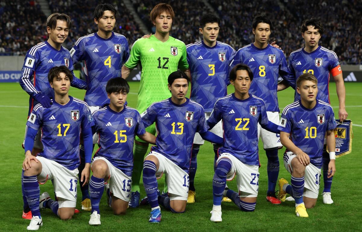 現在は「ORIGAMI」をコンセプトとしたユニフォームを着用している日本代表