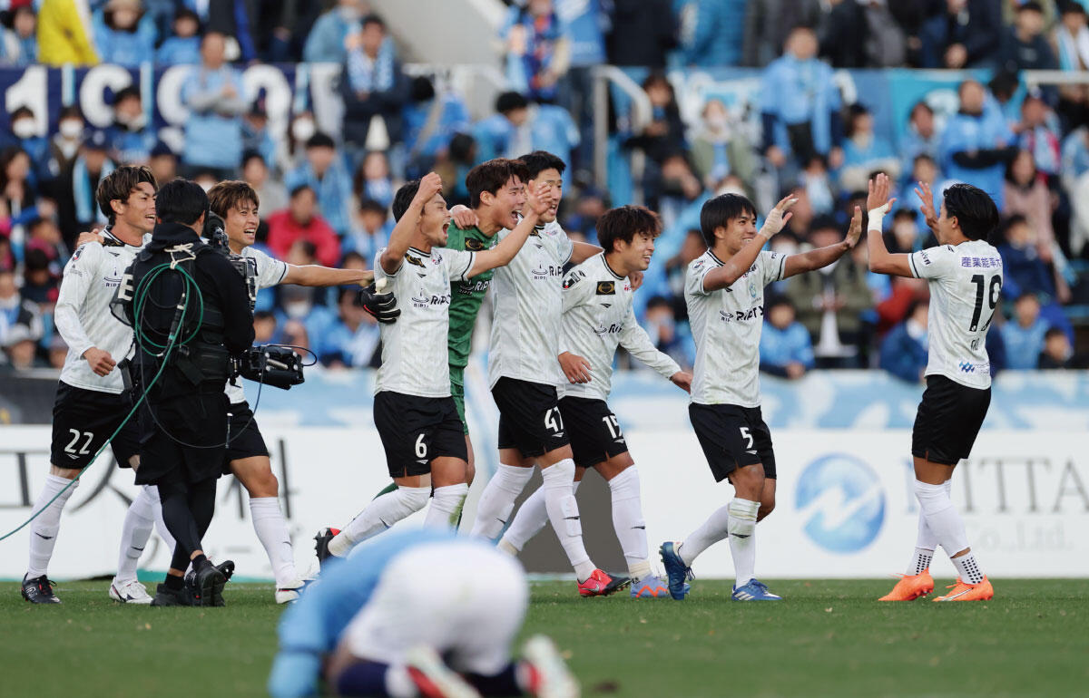 湘南ベルマーレのJ1残留が決定！ 敵地で横浜FCを撃破