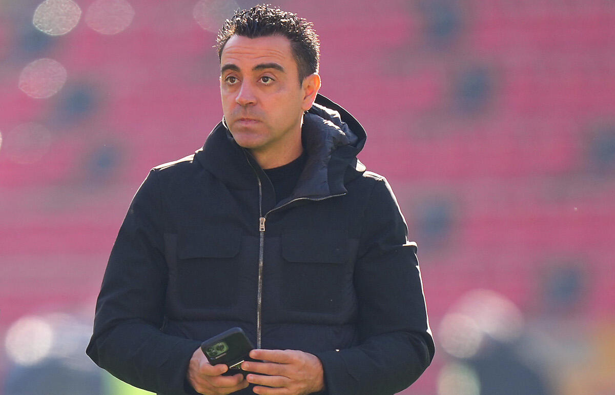 後半の出来には満足感を示したチャビ監督