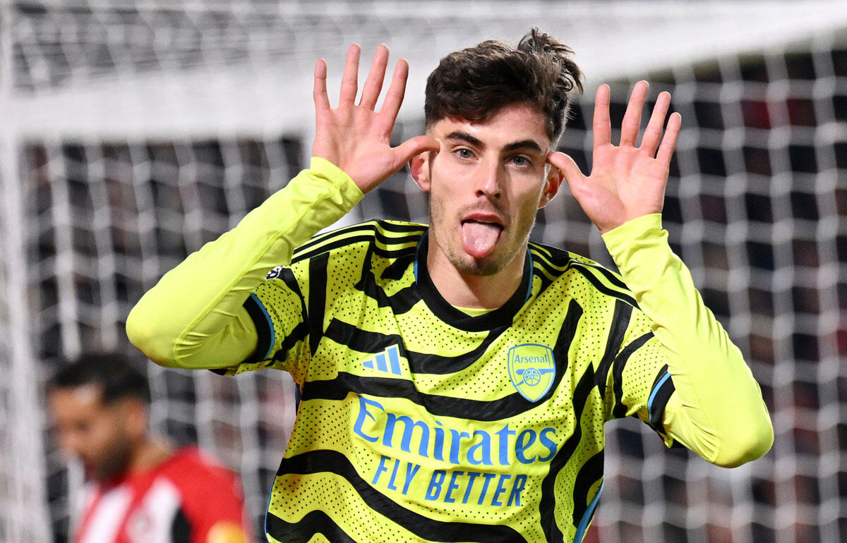 首位浮上にゴールで貢献したハヴァーツ