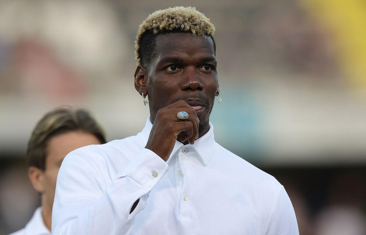 ドーピング違反で出場停止中のポグバ