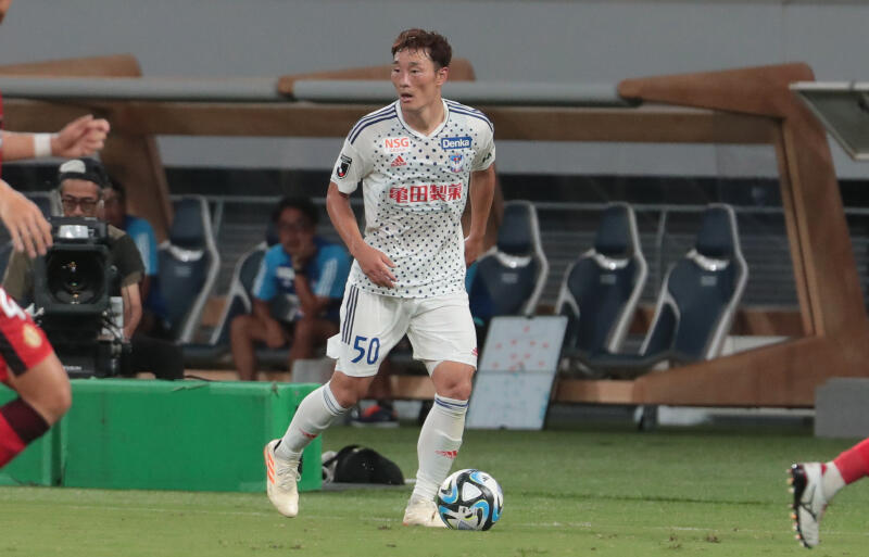 新潟では4シーズンにわたってプレー。