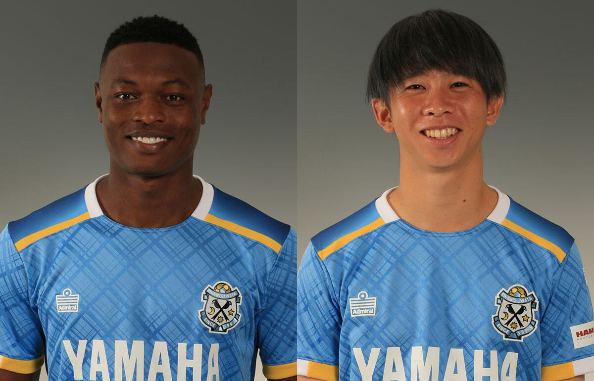 契約満了となったファビアン・ゴンザレス(左)と針谷岳晃(右)