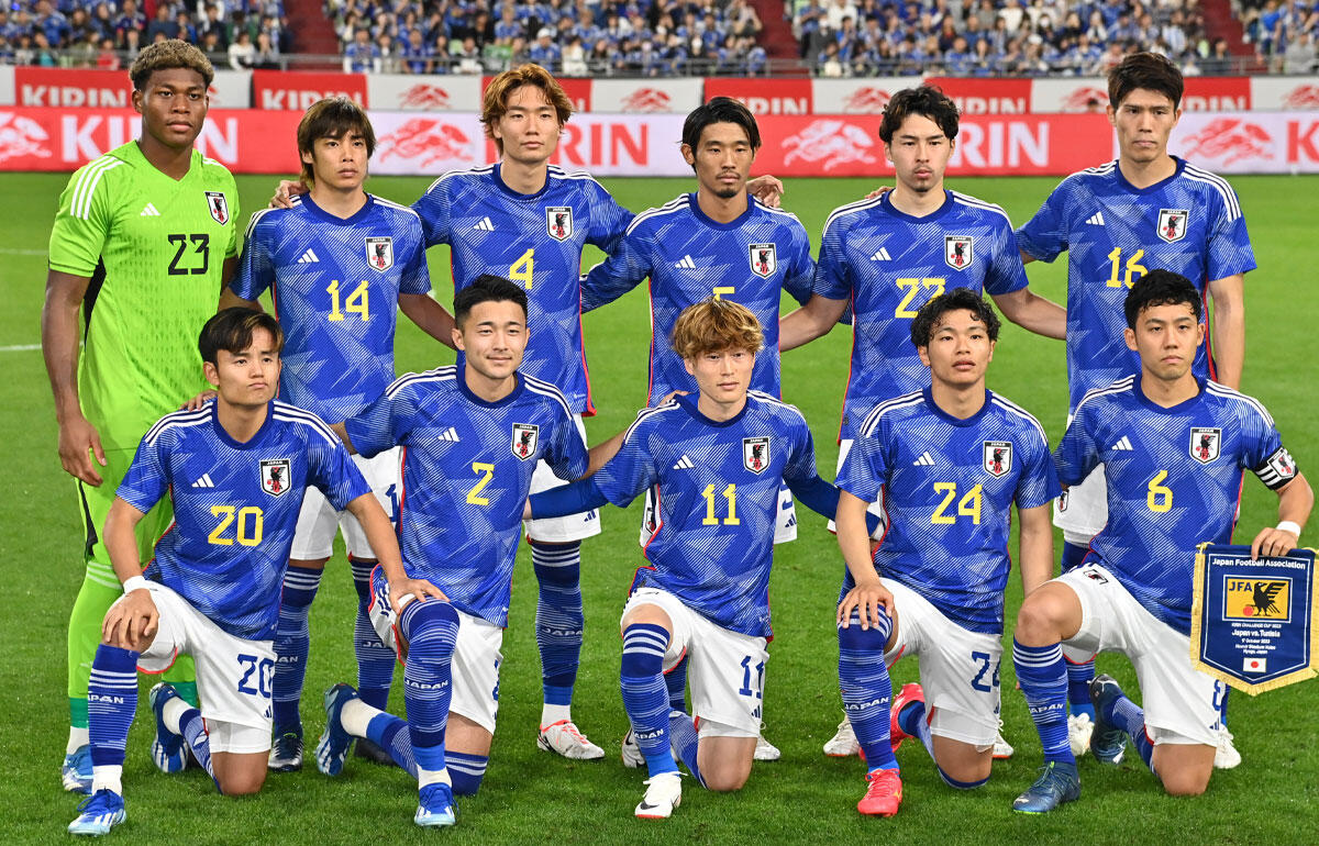 日本代表は歴代最多の9連勝を目指す