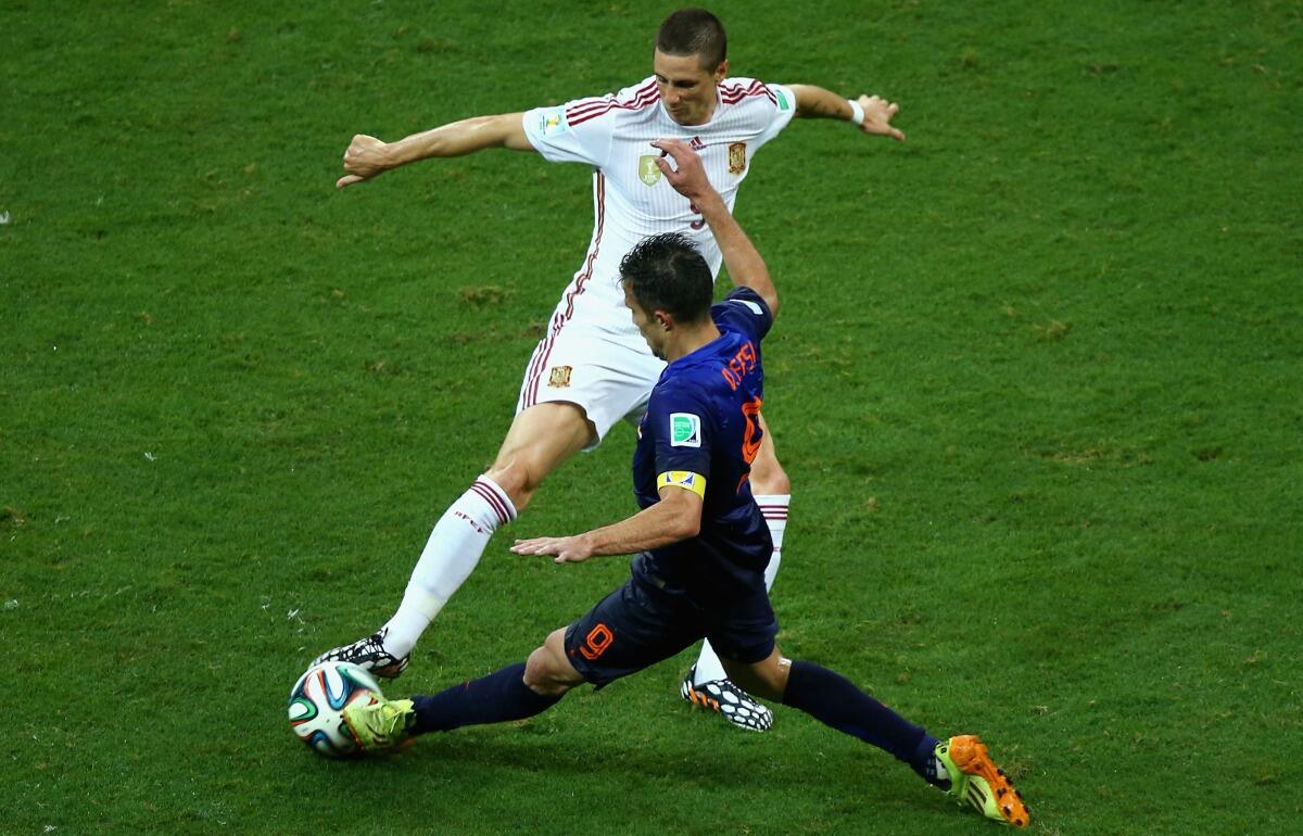 ブラジル・ワールドカップでは戦った2人